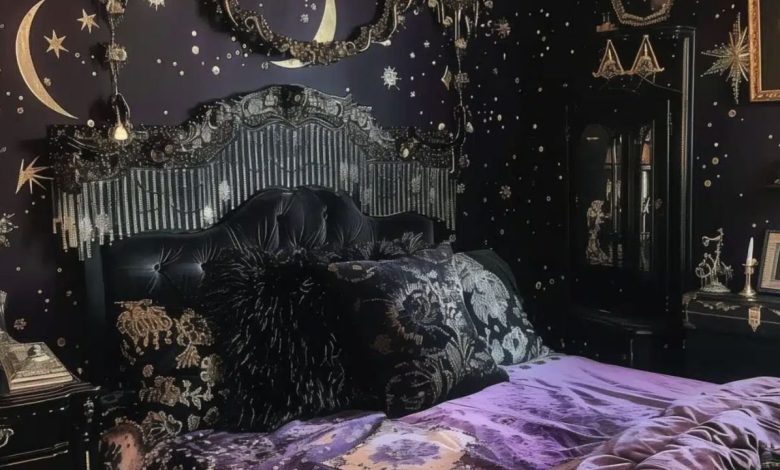 20 Amazing 90s Whimsy Goth Bedroom Ideas You Should See