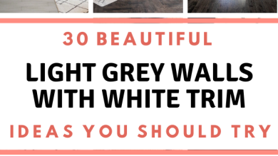 30 Beautiful Light Grey Walls With White Trim Ideas
