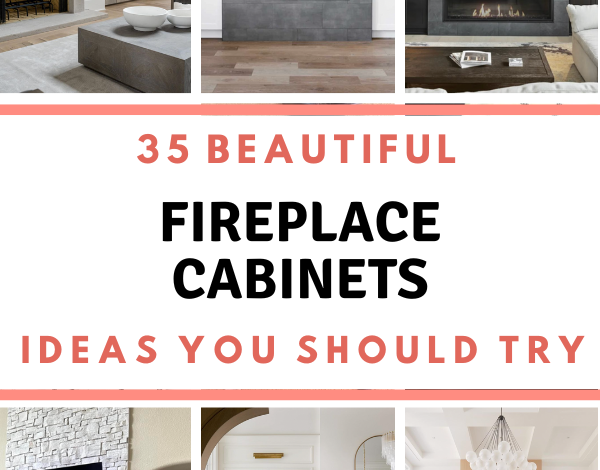 35 Functional And Stylish ​​Fireplace Cabinets You Will Love