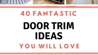 40 Modern And Unique Door Trim Ideas You Will Love
